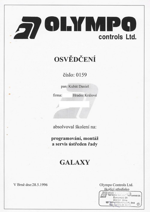 Ustredny rady GALAXY